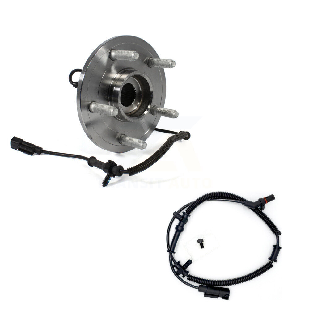 Front Wheel Hub Bearing And Extra ABS Sensor Kit For Ram 1500 Classic 4WD K7S-100096