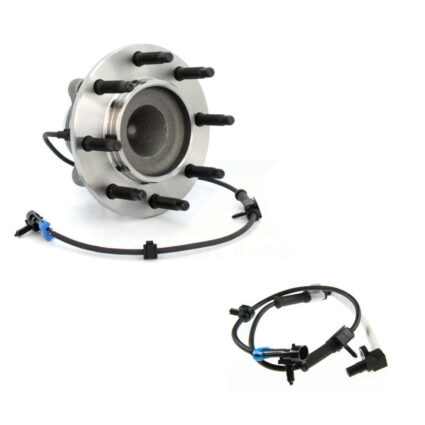 Front Wheel Hub Bearing & Extra ABS Sensor Kit For Chevrolet Express 2500 GMC Savana 3500 K7S-100107