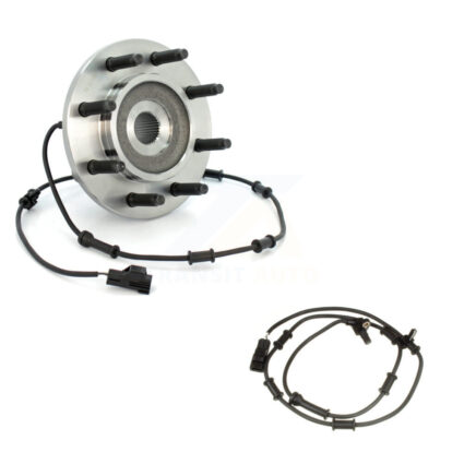 Front Wheel Hub Bearing And Extra ABS Sensor Kit For Dodge Ram 2500 3500 with Harness K7S-100115