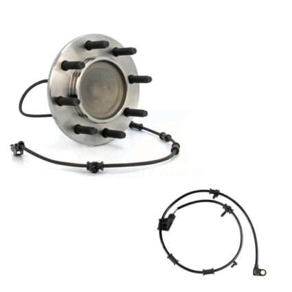 Front Wheel Hub Bearing And Extra ABS Sensor Kit For Dodge Ram 2500 3500 with Harness K7S-100116