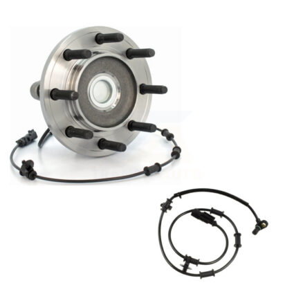 Front Wheel Hub Bearing And Extra ABS Sensor Kit For Dodge Ram 2500 3500 with Harness K7S-100117