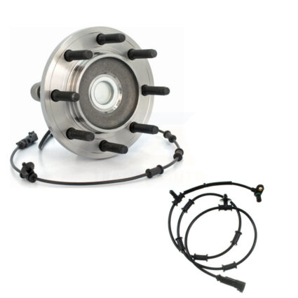 Front Wheel Hub Bearing And Extra ABS Sensor Kit For Ram 3500 Dodge with Harness K7S-100119