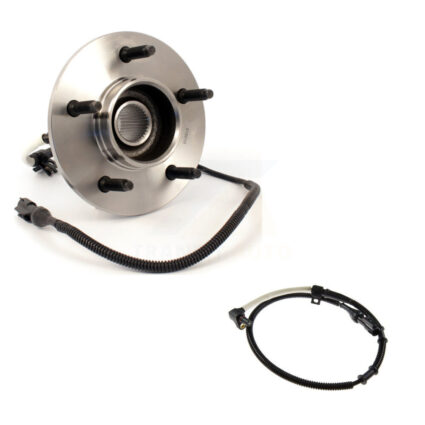 Front Wheel Hub Bearing And Extra ABS Sensor Kit For 1997-1999 Ford F-150 with Harness K7S-100128