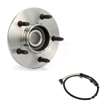 Front Wheel Hub Bearing ABS Sensor Kit For Ford F-150 4WD with 4.2L/4.6L/5.4L 2-Wheel K7S-100129