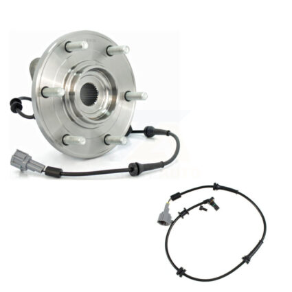 Front Wheel Hub Bearing And Extra ABS Sensor Kit For Nissan TITAN Armada INFINITI QX56 K7S-100135