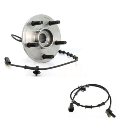 Front Wheel Hub Bearing And Extra ABS Sensor Kit For Dodge Ram 1500 with Harness K7S-100147