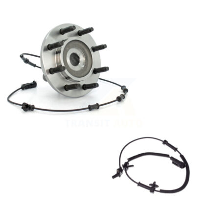 Front Wheel Hub Bearing & Extra Sensor Kit For 2007 Dodge Ram 1500 4WD With 8 Lug Wheels K7S-100199