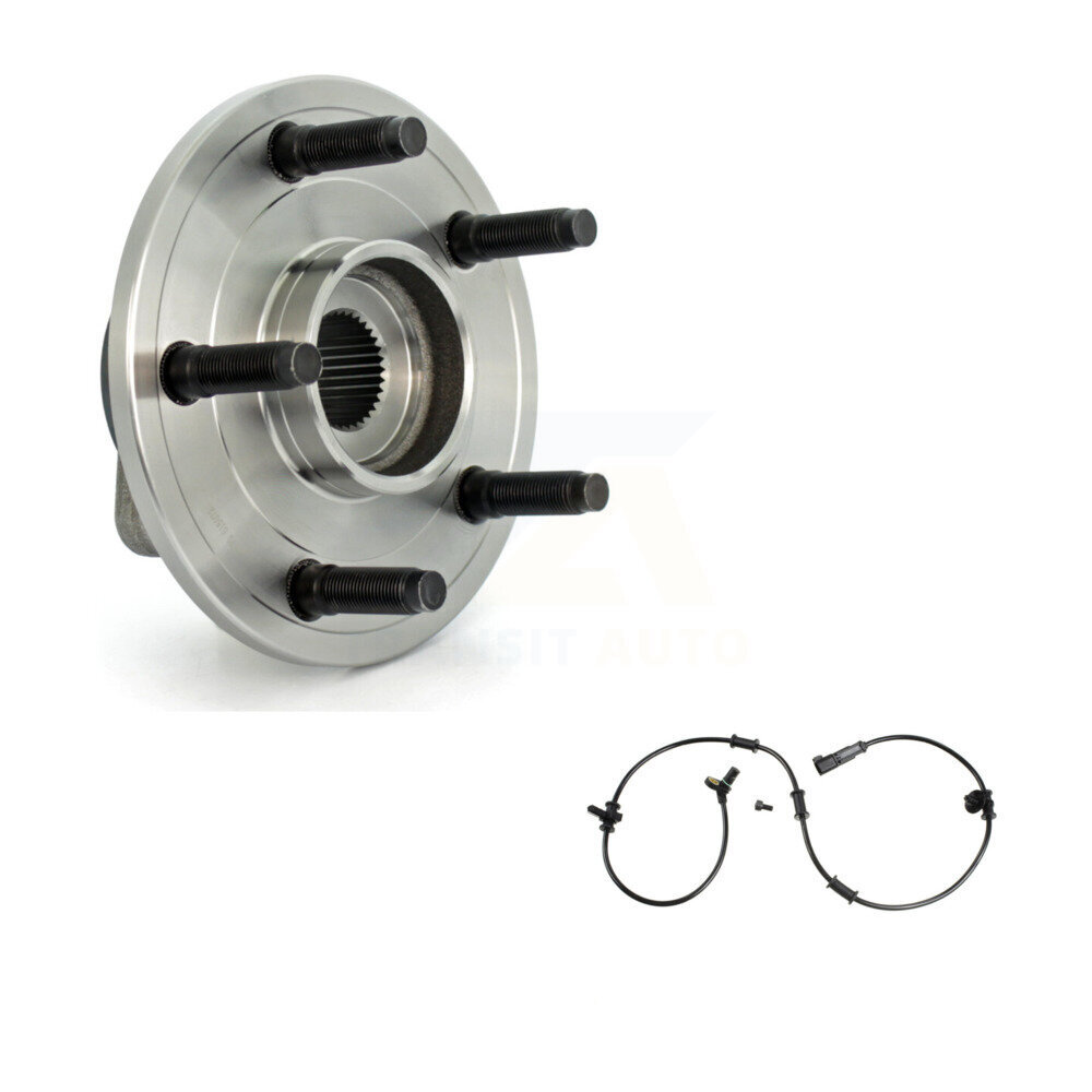 Front Wheel Hub Bearing And ABS Sensor Kit For 2007 Dodge Ram 1500 RWD with 2-Wheel K7S-100200