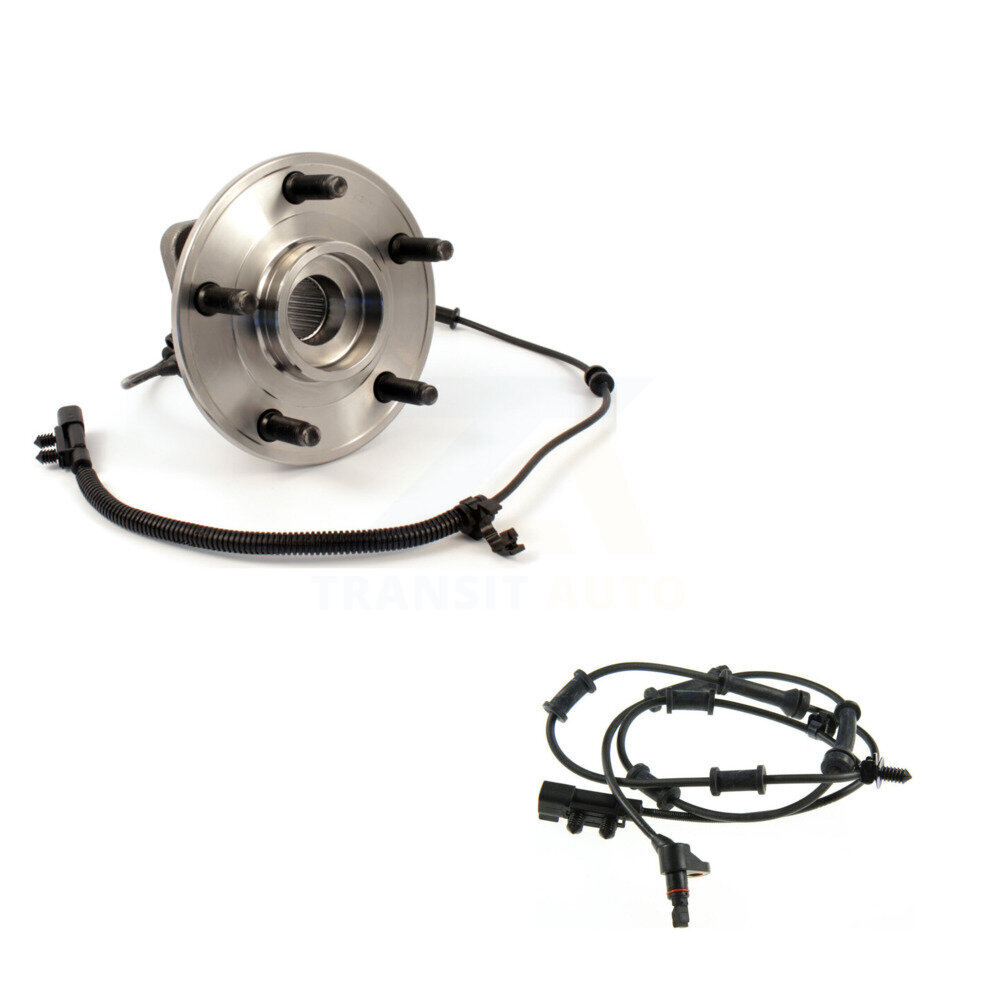 Front Wheel Hub Bearing And Extra ABS Sensor Kit For Jeep Wrangler with Harness K7S-100235