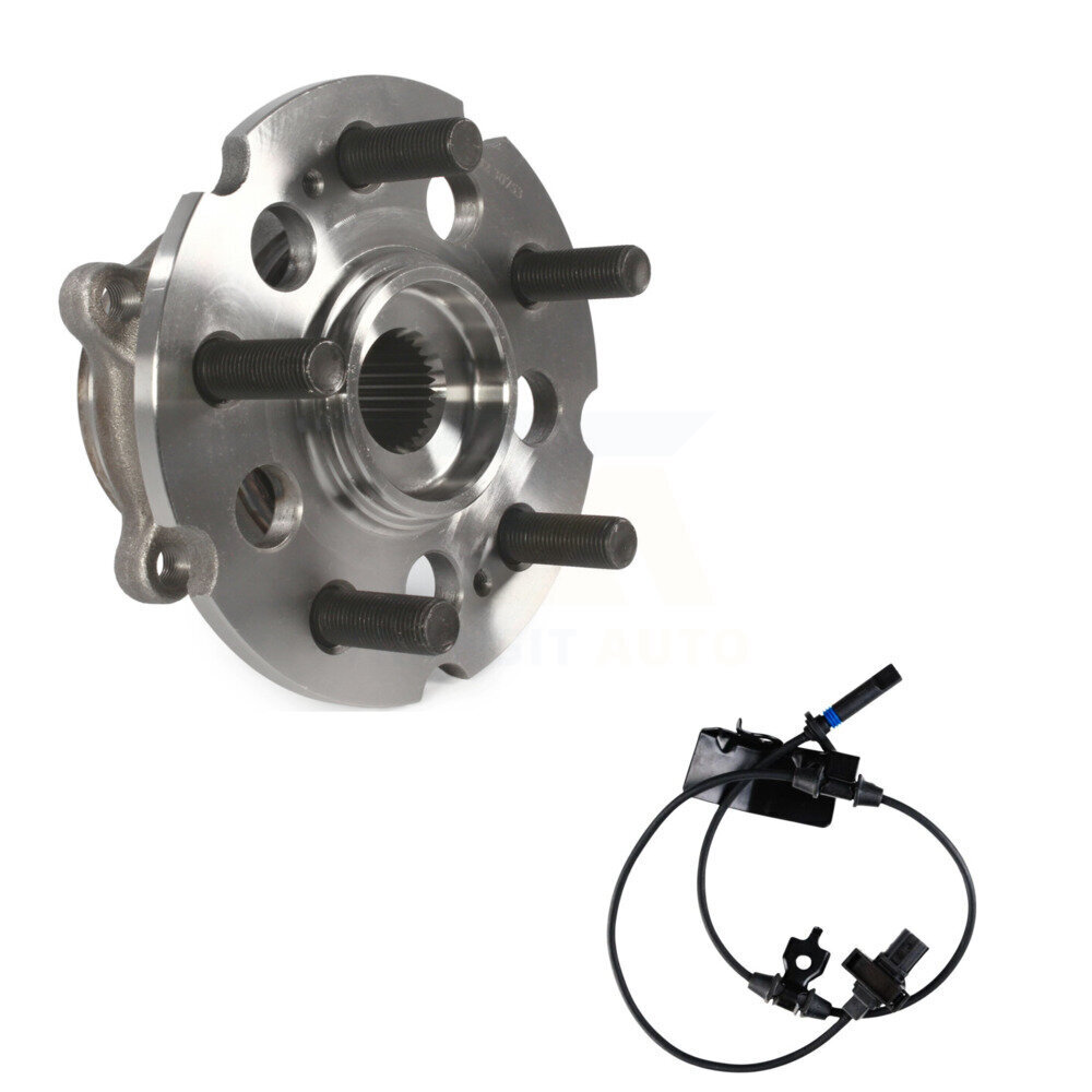 Rear Wheel Hub Bearing Sensor Kit For Honda Pilot AWD with 3.5L 4-Wheel ABS Harness K7S-100574
