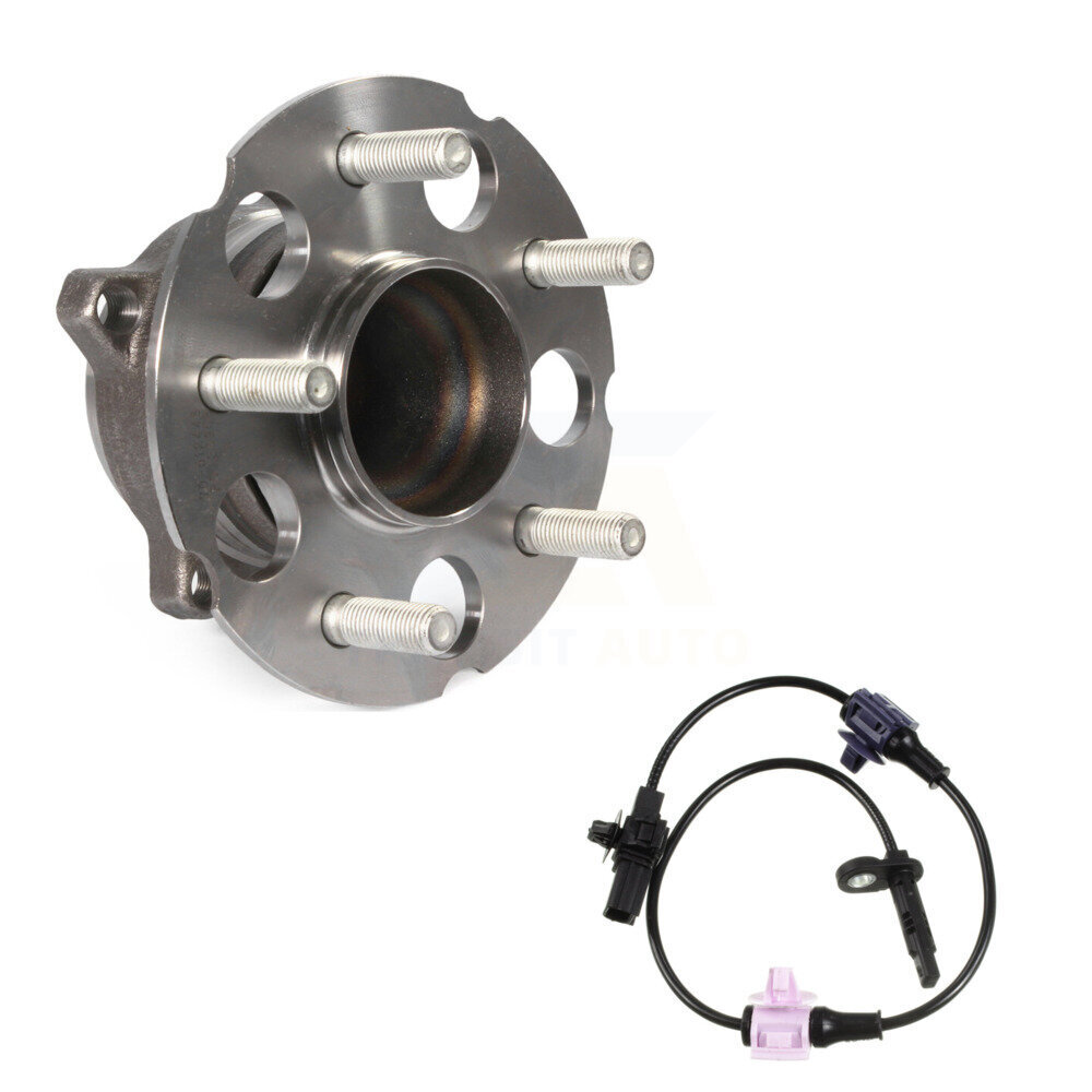 Rear Wheel Hub Bearing & Sensor Kit For Honda CR-V FWD with 2.4L 4-Wheel ABS Harness K7S-100865