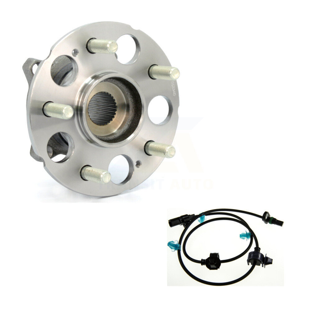Rear Wheel Hub Bearing & Sensor Kit For Acura RDX Base with 2.3L 4-Wheel ABS Harness K7S-100876