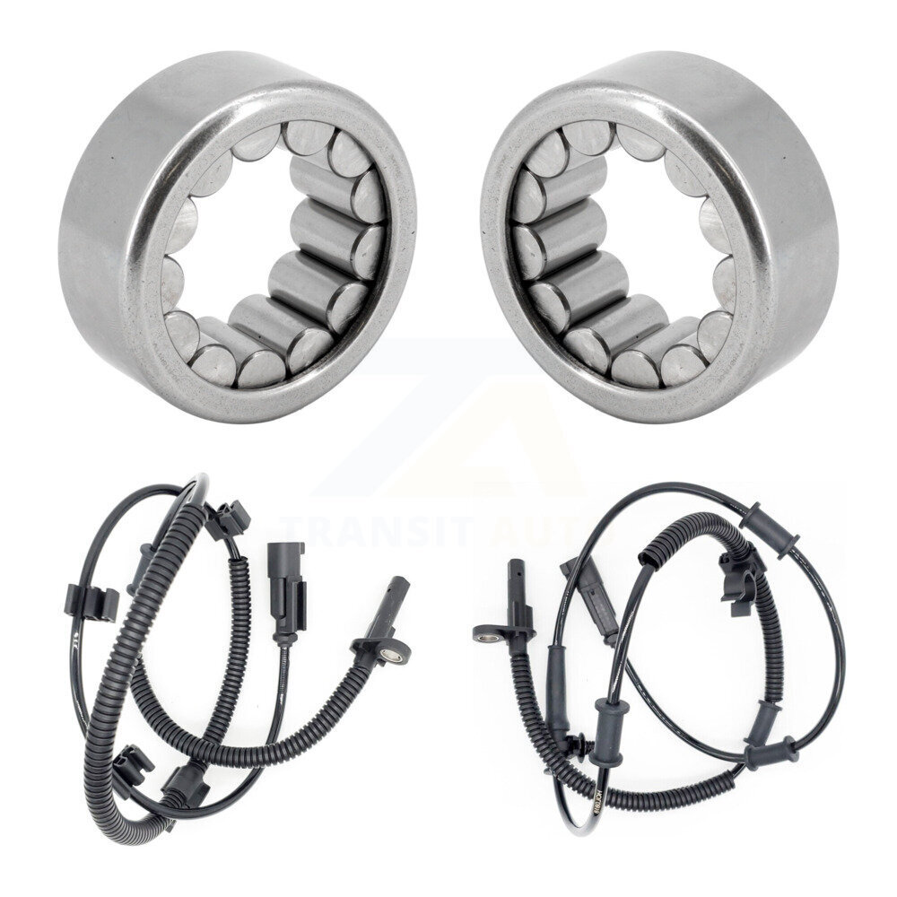 Rear Wheel Bearing ABS Sensor Kit For Ford E-150 4.6L 5.4L with 4-Wheel Harness K7S-100963