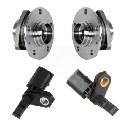 Rear Wheel Hub Bearing And ABS Sensor Kit For Audi A3 Quattro Volkswagen Golf R S3 K7S-100996