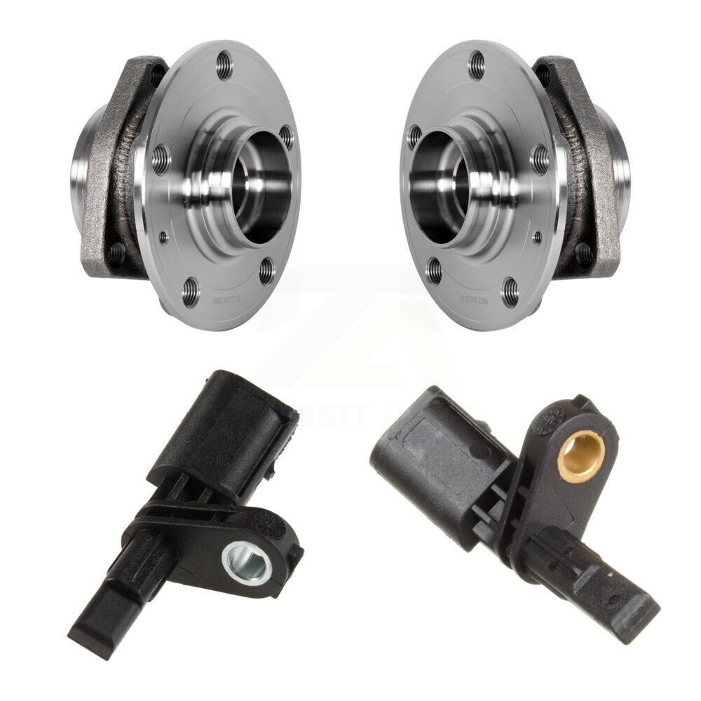 Rear Wheel Hub Bearing And ABS Sensor Kit For Audi A3 Quattro Volkswagen Golf R S3 K7S-100996