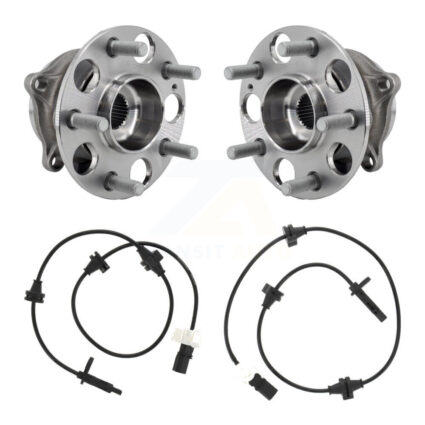 Rear Wheel Hub Bearing & Sensor Kit For 14-16 Acura MDX SH-AWD with AWD 3.5L 4-Wheel ABS K7S-101004