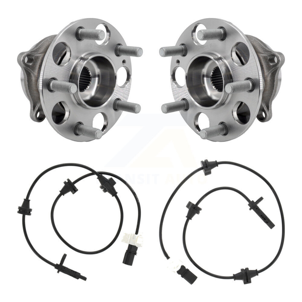 Rear Wheel Hub Bearing & Sensor Kit For 14-16 Acura MDX SH-AWD with AWD 3.5L 4-Wheel ABS K7S-101004