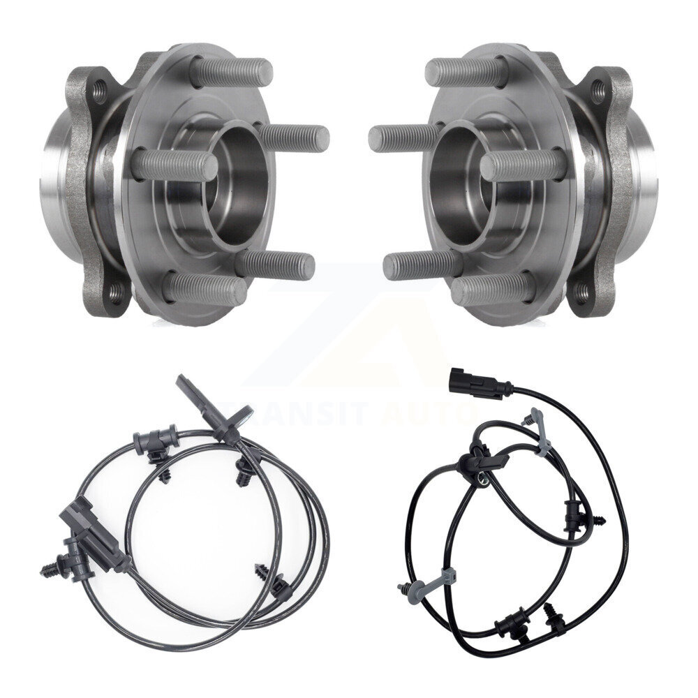 Rear Wheel Hub Bearing Sensor Kit For 2015 Ford Edge AWD with 3.5L/2.0L/2.7L 4-Wheel ABS K7S-101010