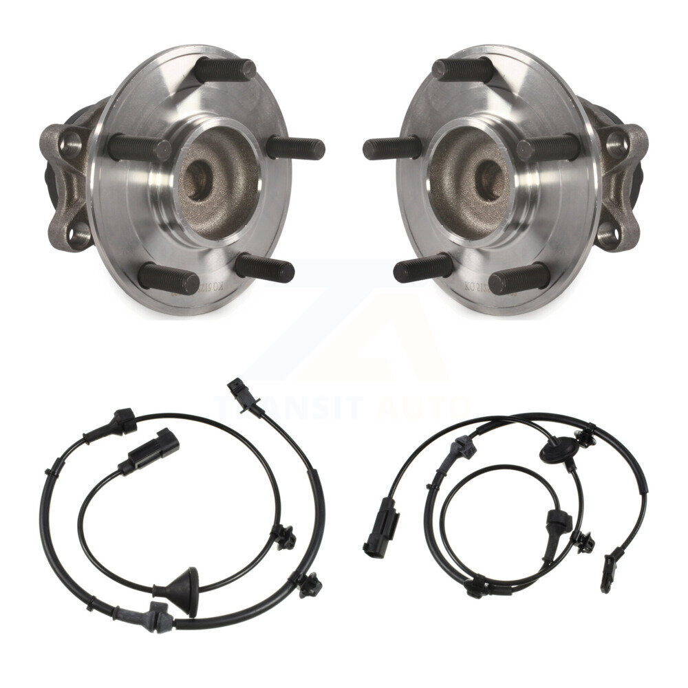 Rear Wheel Hub Bearing Sensor Kit For 2015 Mitsubishi Outlander FWD with 3.0L 4-Wheel ABS K7S-101037