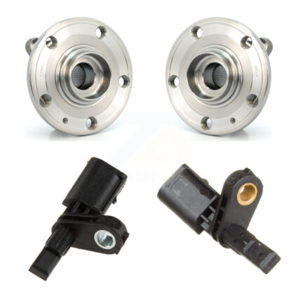 Rear Wheel Hub Bearing & Sensor Kit For Volkswagen Tiguan Audi Q3 Quattro TT A3 CC Golf R K7S-101112