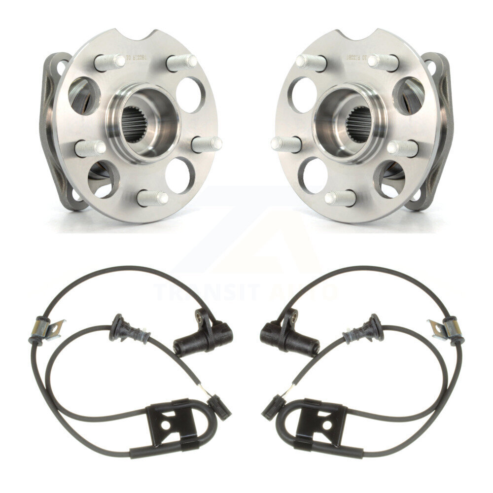 Rear Wheel Hub Bearing & Sensor Kit For 2006 Toyota Highlander AWD with 2.4L 4-Wheel ABS K7S-101227