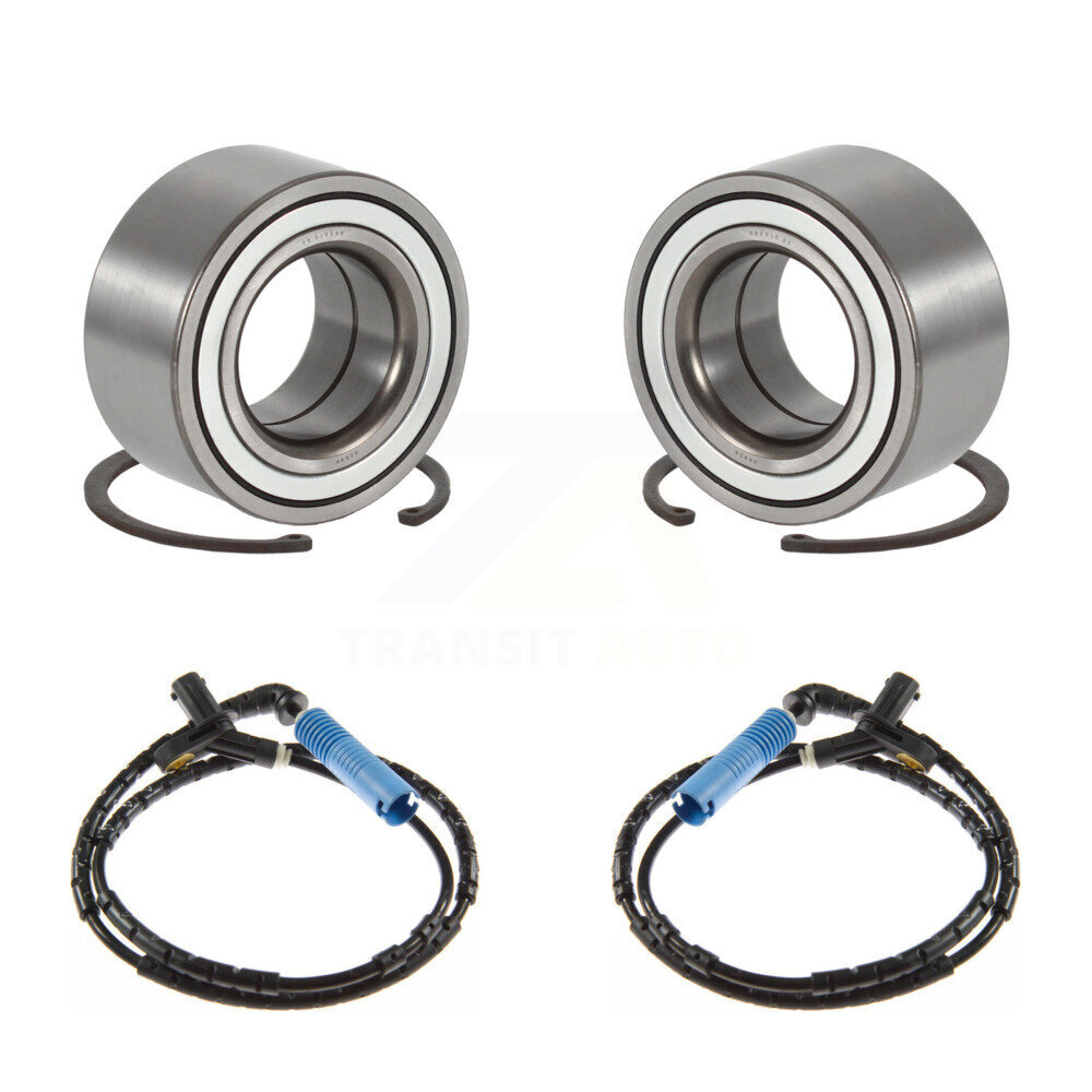Rear Wheel Bearing & Sensor Kit For 06-08 BMW Z4 3.2L 3.0L with 4-Wheel ABS Harness K7S-101302