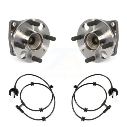 Rear Wheel Hub Bearing & Sensor Kit For 11-14 Mazda 2 1.5L with 4-Wheel ABS Harness K7S-101326