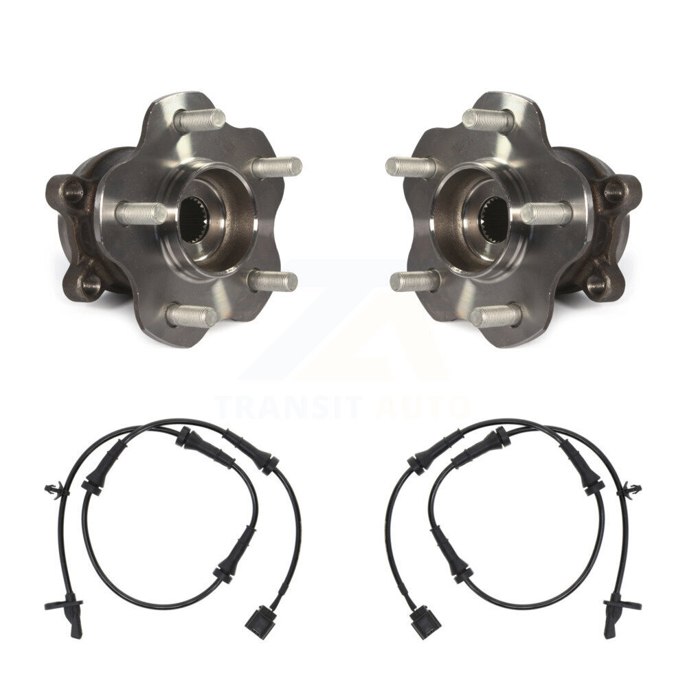 Rear Wheel Hub Bearing & Sensor Kit For 2015-2017 Nissan Juke AWD with 1.6L Harness K7S-101347