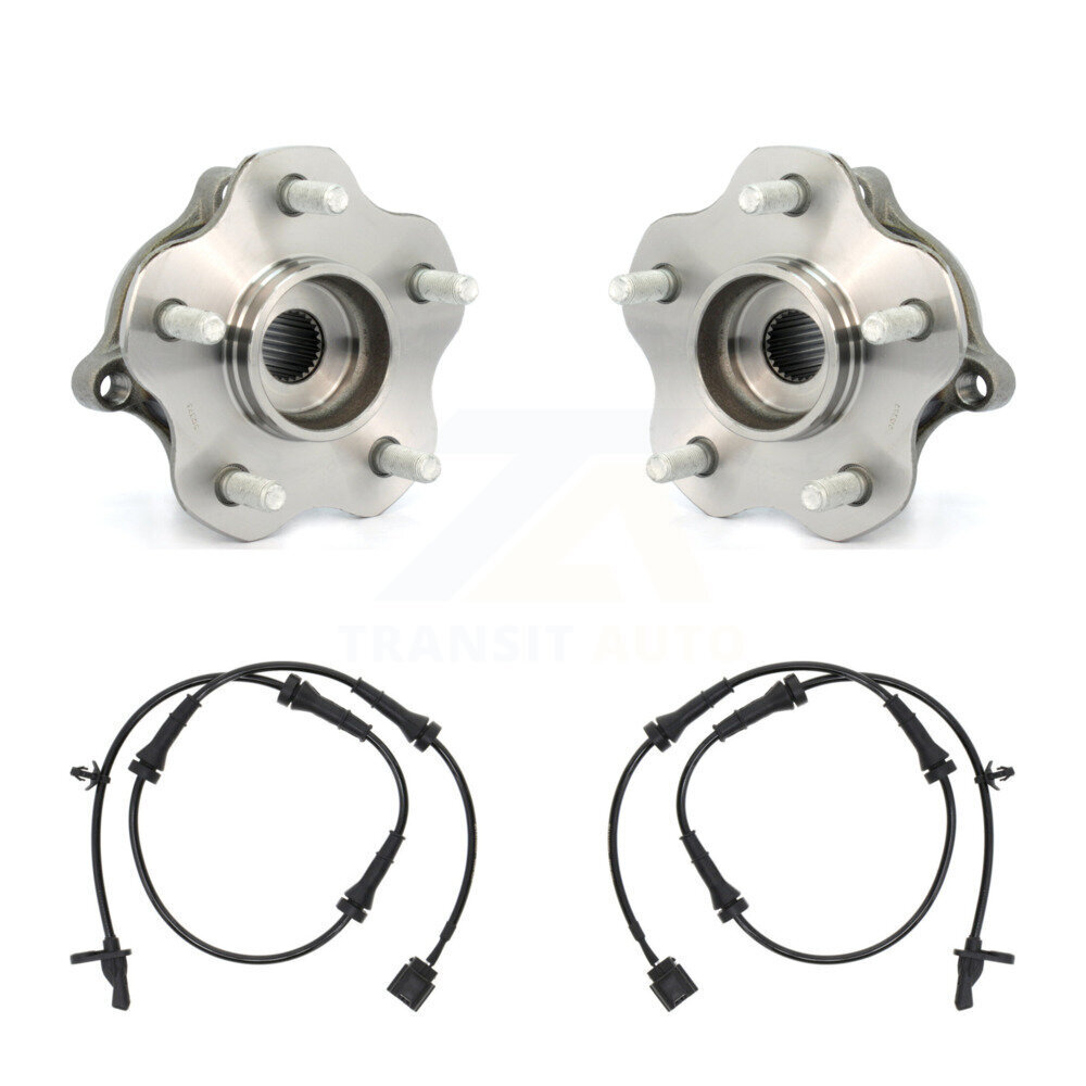 Rear Wheel Hub Bearing & Sensor Kit For 2011-2013 Nissan Juke AWD with 1.6L Harness K7S-101456
