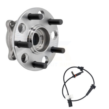 Rear Wheel Hub Bearing ABS Sensor Kit For Acura TL AWD with 3.7L 4-Wheel Harness K7S-101648