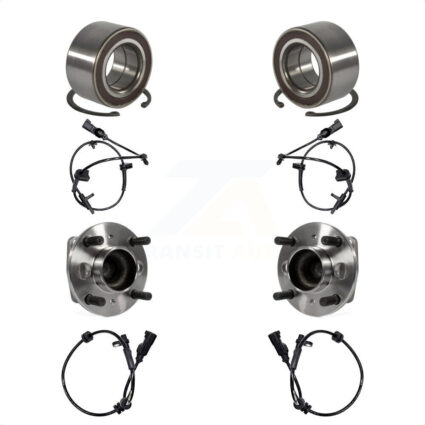 Front Rear Wheel Bearing And ABS Sensor Kit For Ford Fiesta 1.6L with 4-Wheel K7S-101765