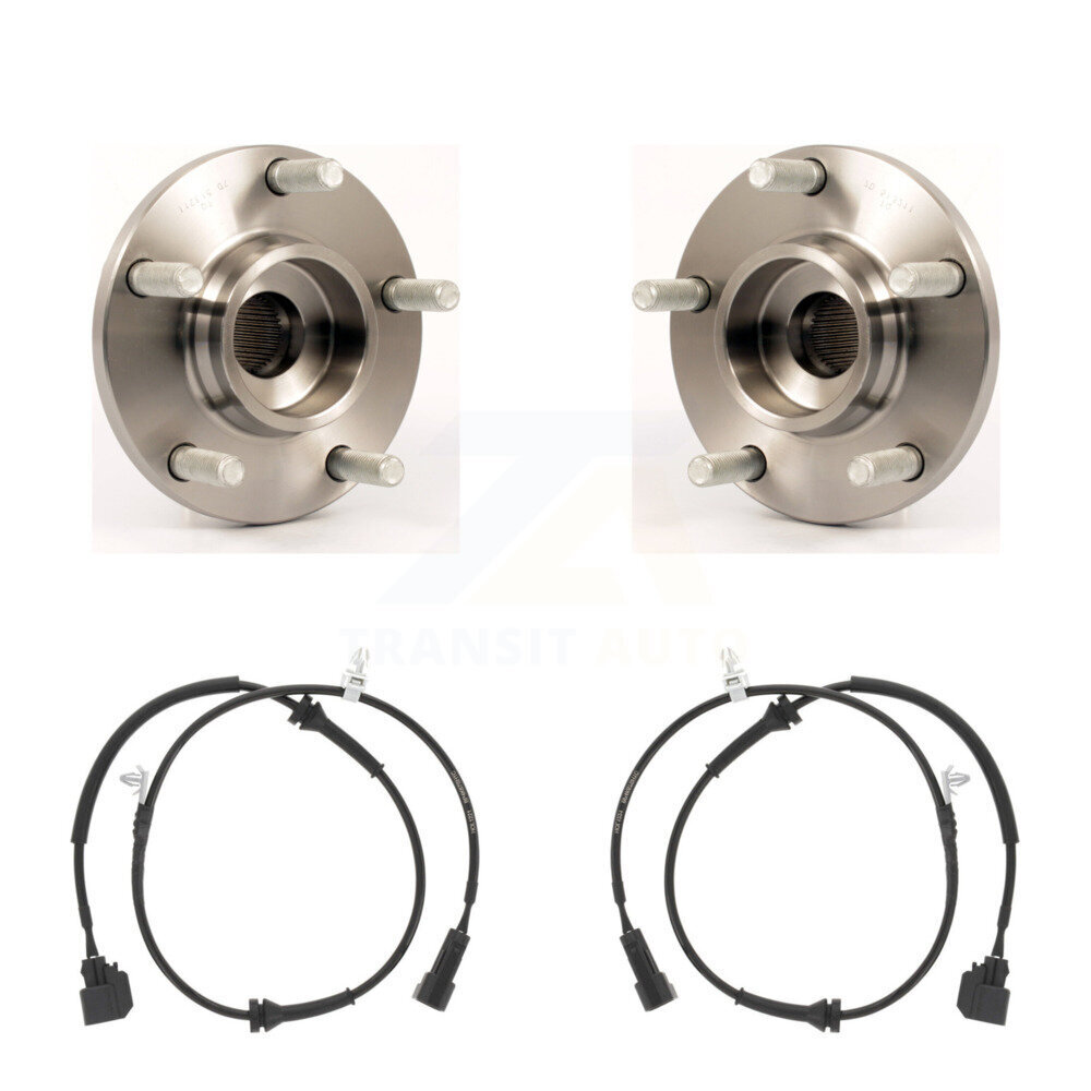 Front Wheel Hub Bearing And ABS Sensor Kit For Mazda 3 2.0L 2.3L with Non-ABS 4-Wheel K7S-101789