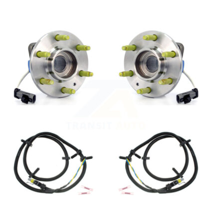 Front Wheel Hub Bearing And Extra ABS Sensor Kit For 2004-2009 Cadillac SRX AWD K7S-101792