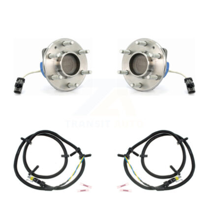Front Wheel Hub Bearing And Extra ABS Sensor Kit For Cadillac CTS SRX STS K7S-101793
