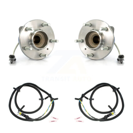 Front Wheel Hub Bearing And Extra ABS Sensor Kit For Cadillac CTS STS K7S-101795