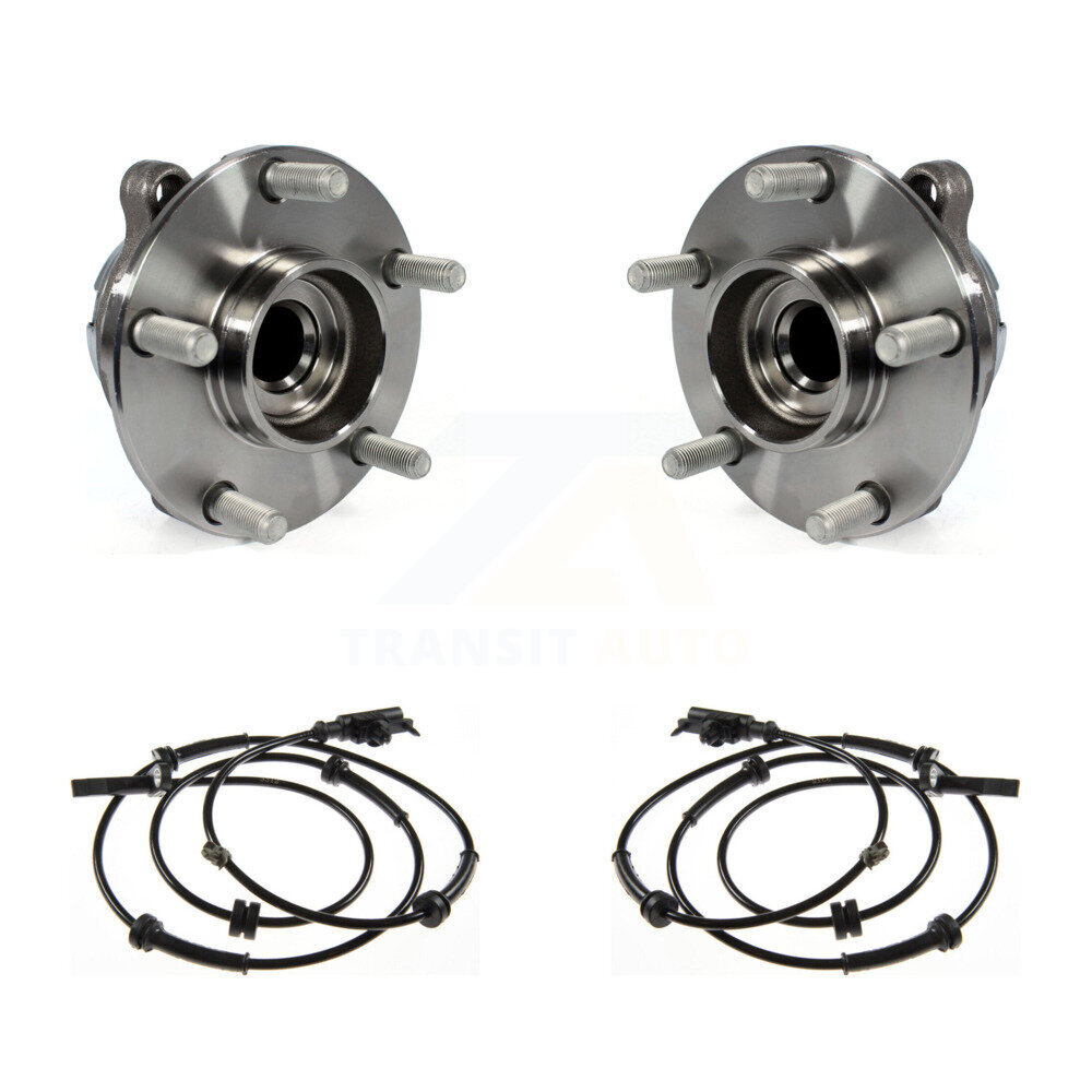 Front Wheel Hub Bearing And ABS Sensor Kit For INFINITI G35 G37 G25 Q40 with Harness K7S-101811