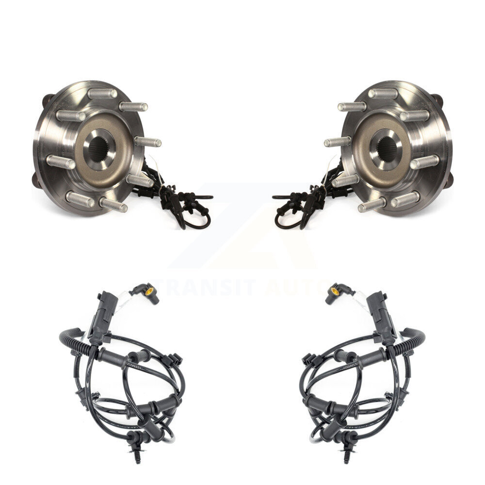 Front Wheel Hub Bearing And Extra ABS Sensor Kit For Ram 2500 3500 K7S-101817