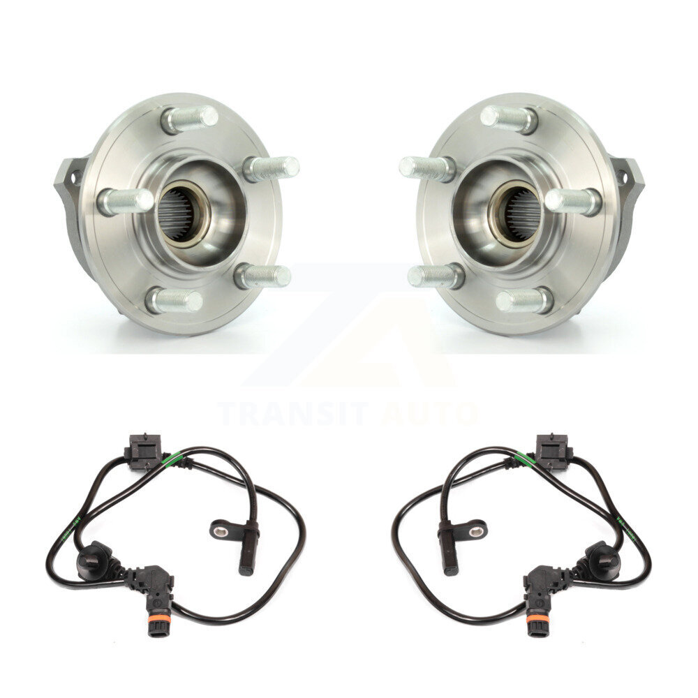 Front Wheel Hub Bearing ABS Sensor Kit For Chrysler 300 Dodge Charger Magnum with Harness K7S-101827