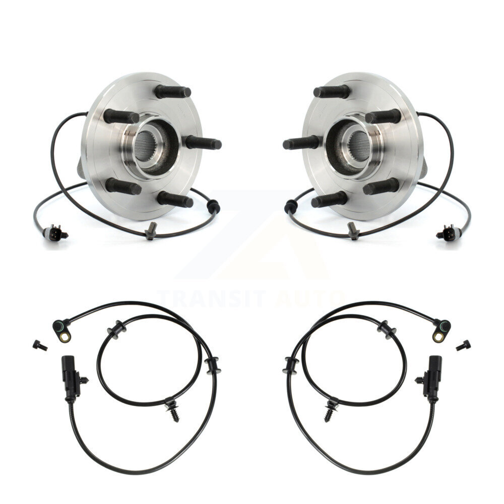 Front Wheel Hub Bearing And Extra ABS Sensor Kit For Dodge Durango Chrysler Aspen K7S-101834