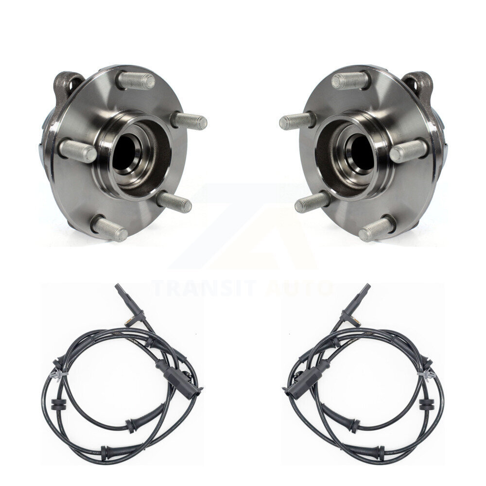 Front Wheel Hub Bearing And ABS Sensor Kit For 2006-2010 INFINITI M35 M45 with Harness K7S-101836