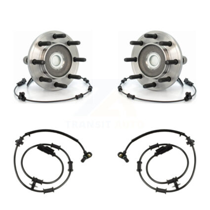 Front Wheel Hub Bearing And Extra ABS Sensor Kit For Dodge Ram 2500 3500 with Harness K7S-101839
