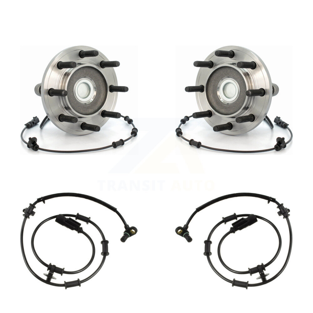 Front Wheel Hub Bearing And Extra ABS Sensor Kit For Dodge Ram 2500 3500 with Harness K7S-101839