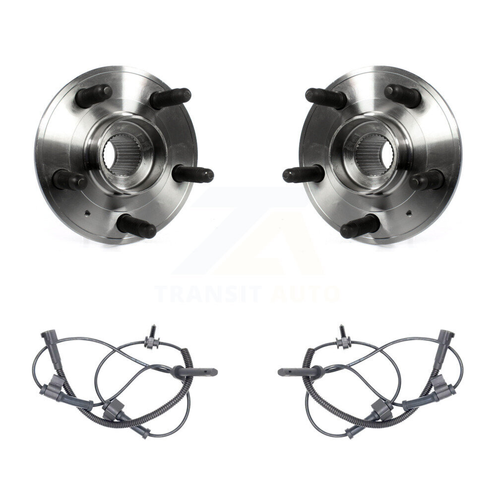 Front Wheel Hub Bearing And ABS Sensor Kit For Cadillac CTS with Harness K7S-101846