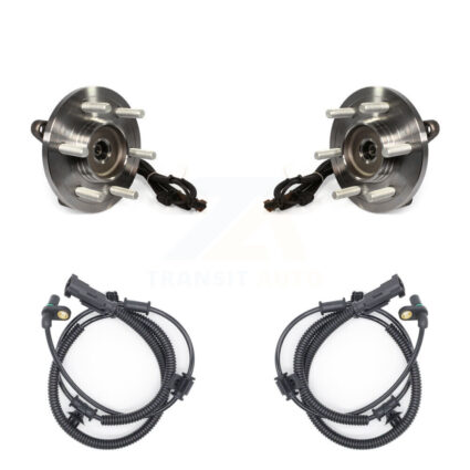 Front Wheel Hub Bearing And Extra ABS Sensor Kit For Ford F-150 K7S-101857