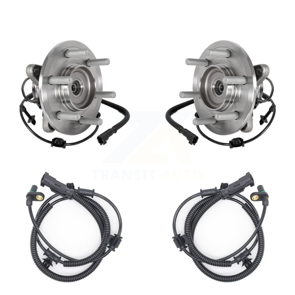 Front Wheel Hub Bearing And Extra ABS Sensor Kit For Ford Expedition Lincoln Navigator K7S-101858