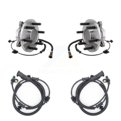 Front Wheel Hub Bearing Extra ABS Sensor Kit For Ford F-150 Expedition Lincoln Navigator K7S-101859