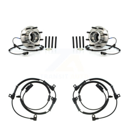 Front Wheel Hub Bearing And Extra ABS Sensor Kit For Ford F-250 Super Duty K7S-101863