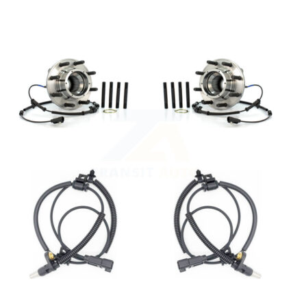 Front Wheel Hub Bearing And Extra ABS Sensor Kit For Ford F-250 Super Duty K7S-101864