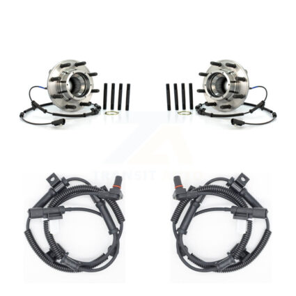Front Wheel Hub Bearing And Extra ABS Sensor Kit For Ford F-250 Super Duty K7S-101865