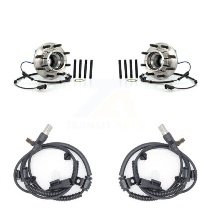 Front Wheel Hub Bearing And Extra ABS Sensor Kit For Ford F-250 Super Duty K7S-101866